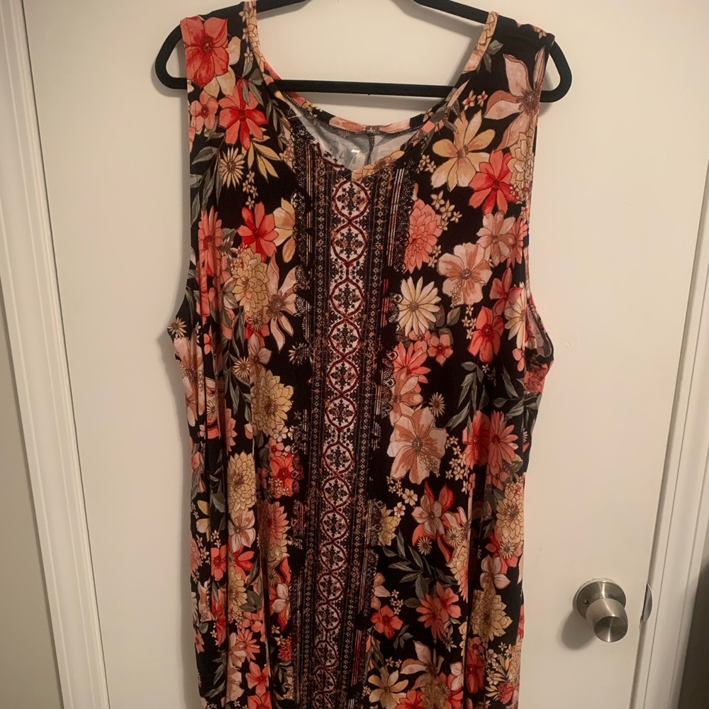 NEW Summer or Fall Dress with Pockets Size 3X